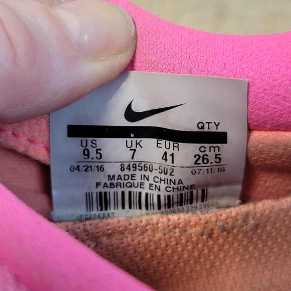 Nike Air Max 2017 Running Athletic Shoes Sneakers Pink Bright Purple Mesh 9.5 - Picture 13 of 14